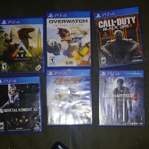 Lot Of 6 Ps4 Games